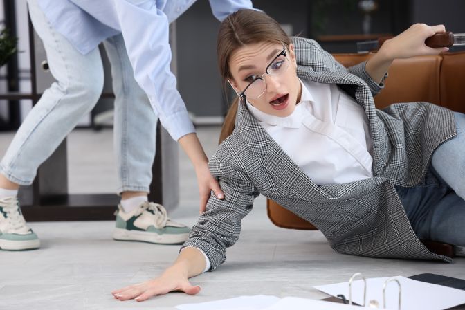 Why Are Slips and Falls So Common for Office Workers?